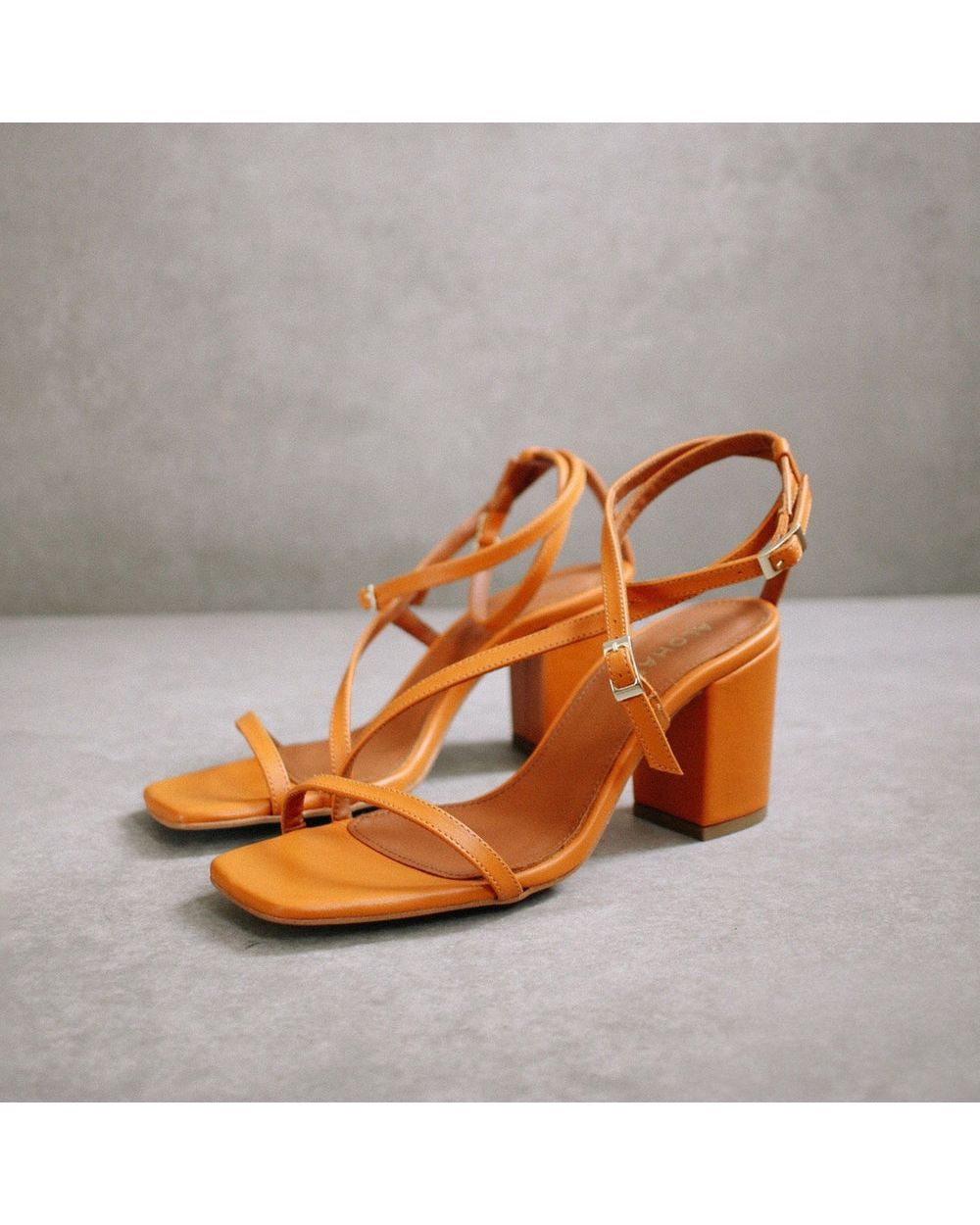 Sandales Alohas Manhattan pour Spritz Orange Femme | JTP-46139931