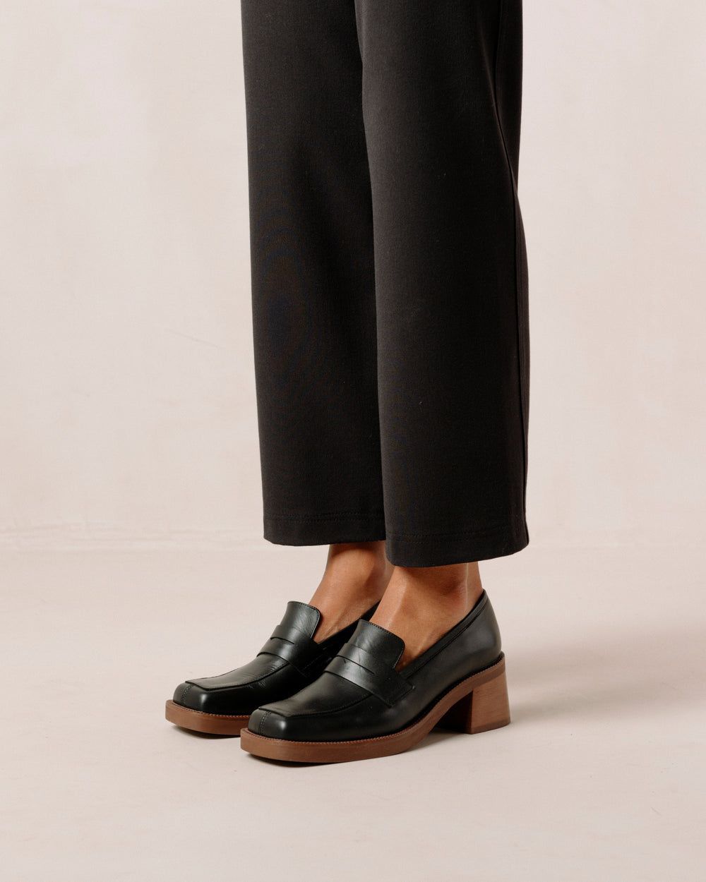 Loafers Alohas Roxanne pour Black Femme | XQA-19994944