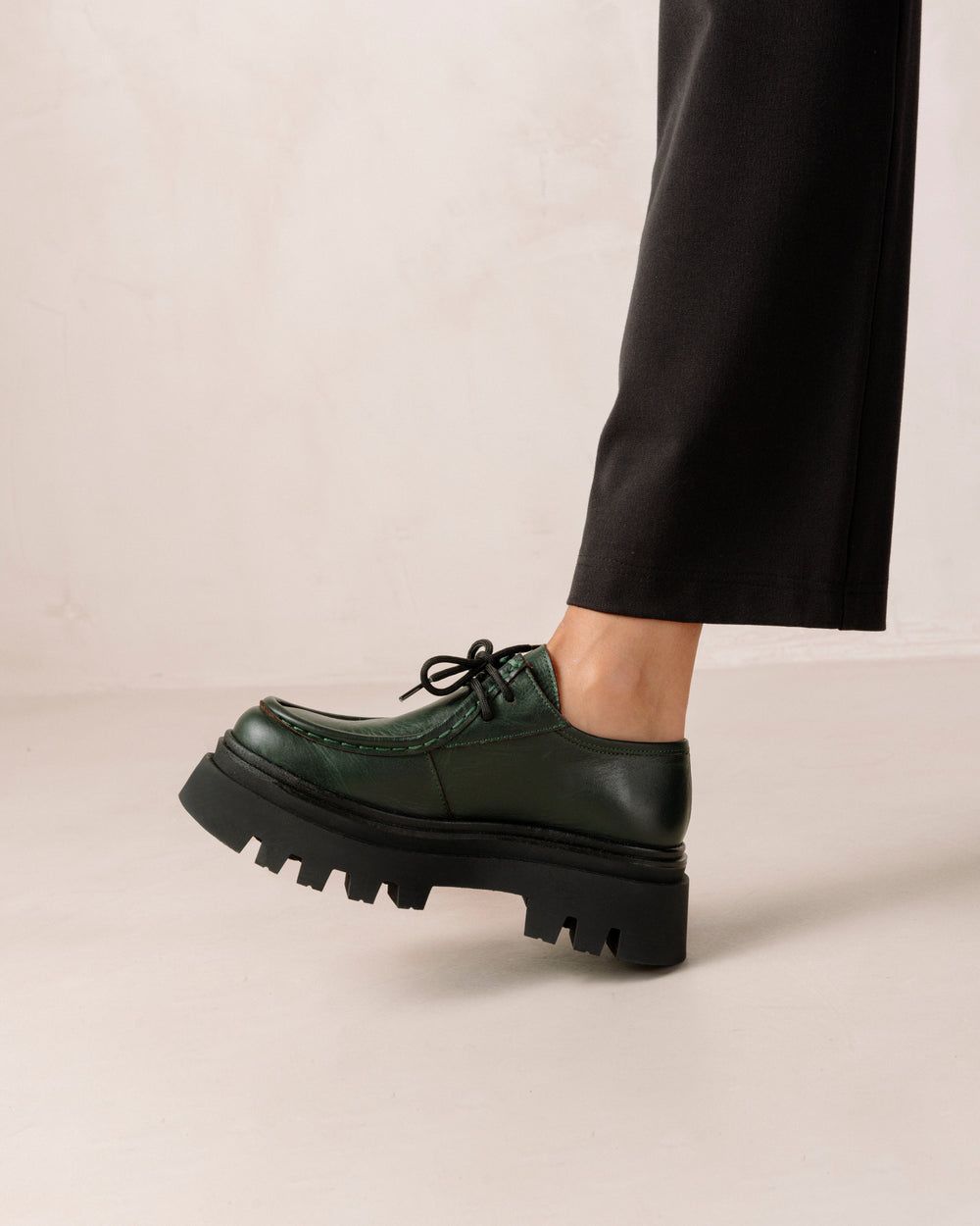 Loafers Alohas Tycoon pour Jade Green Femme | AOO-69658028