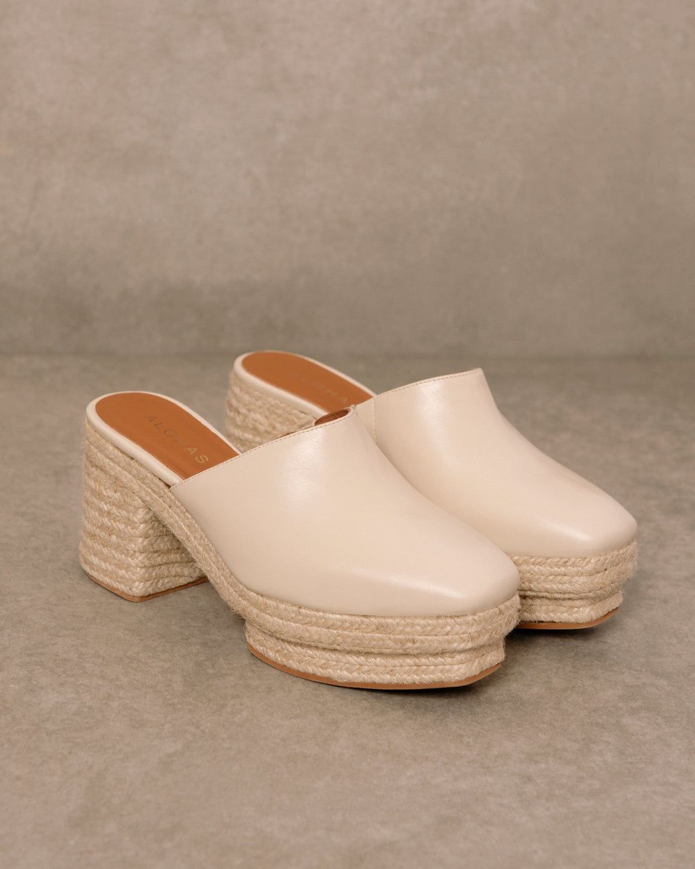 Espadrille Alohas Pico pour Ivory Femme | YEW-50983368