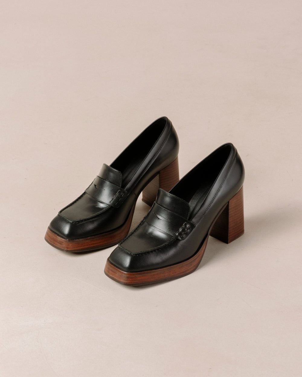 Loafers Alohas Busy pour Black Femme | GCU-02500269