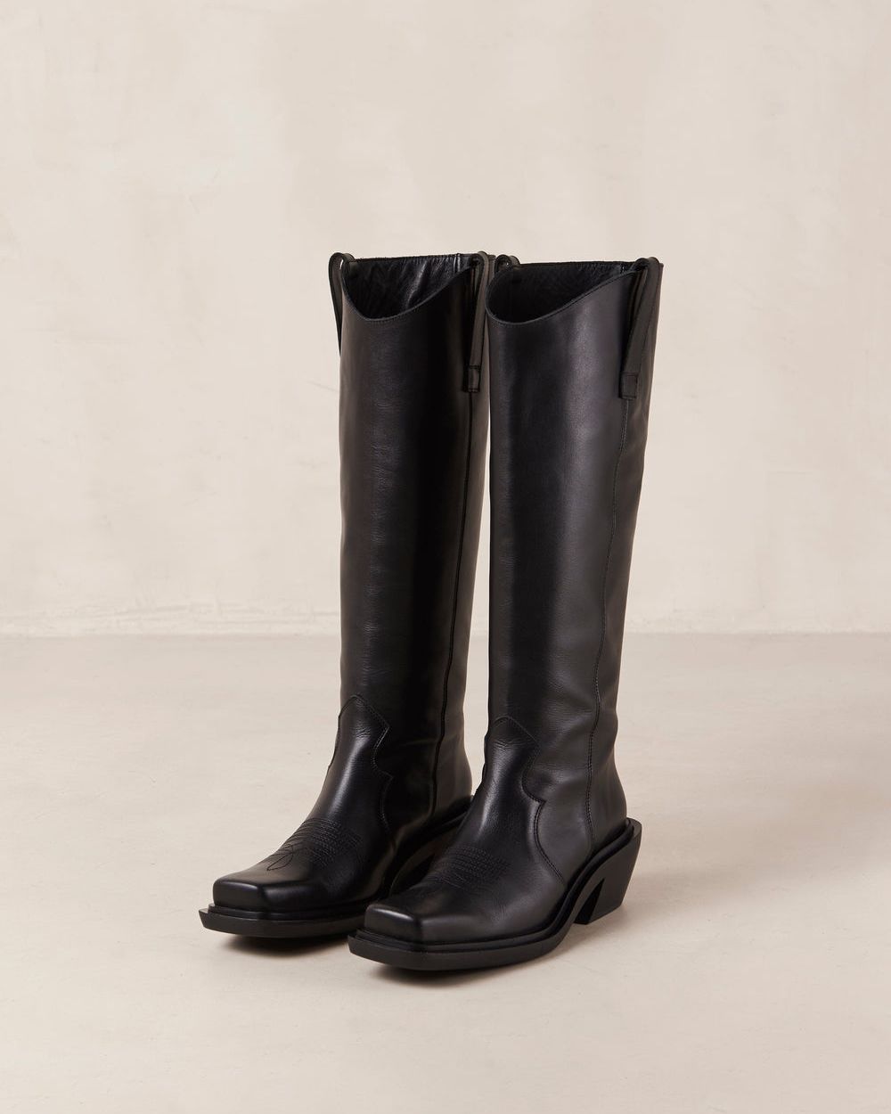 Bottes Alohas Cattle pour Black Femme | YDO-96090697