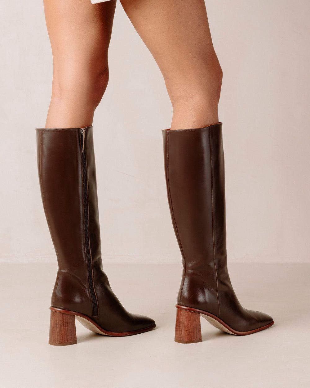 Bottes Alohas East pour Coffee Brown Femme | YCU-82340432