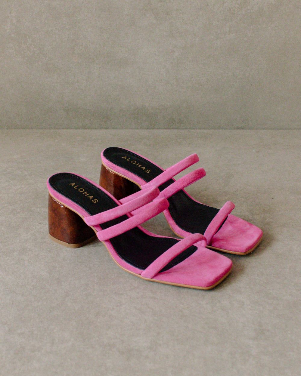 Mules Alohas Indiana pour Pink Femme | KRW-07986305