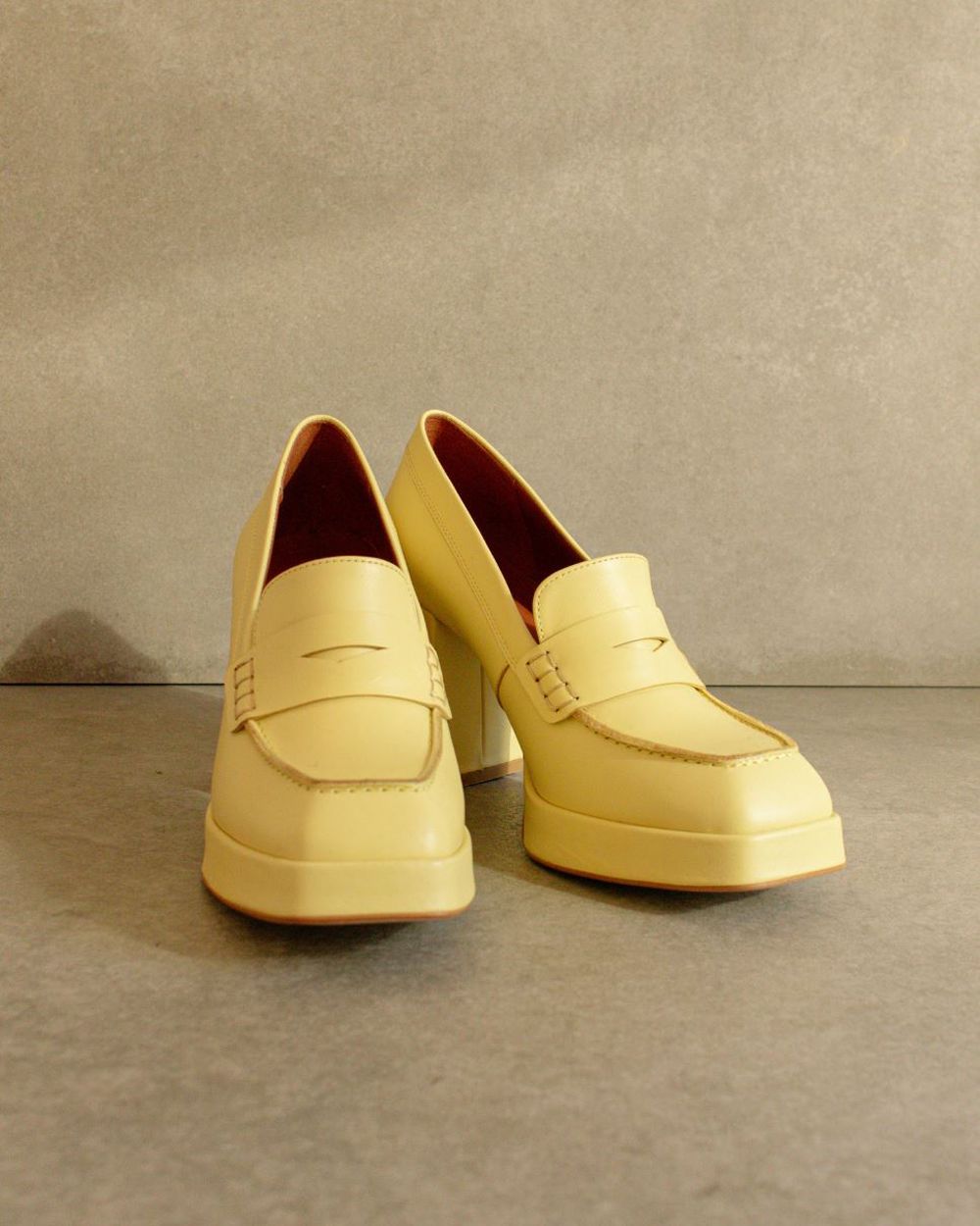 Loafers Alohas Busy Colorblock pour Mellow Yellow Femme | QMO-19040694