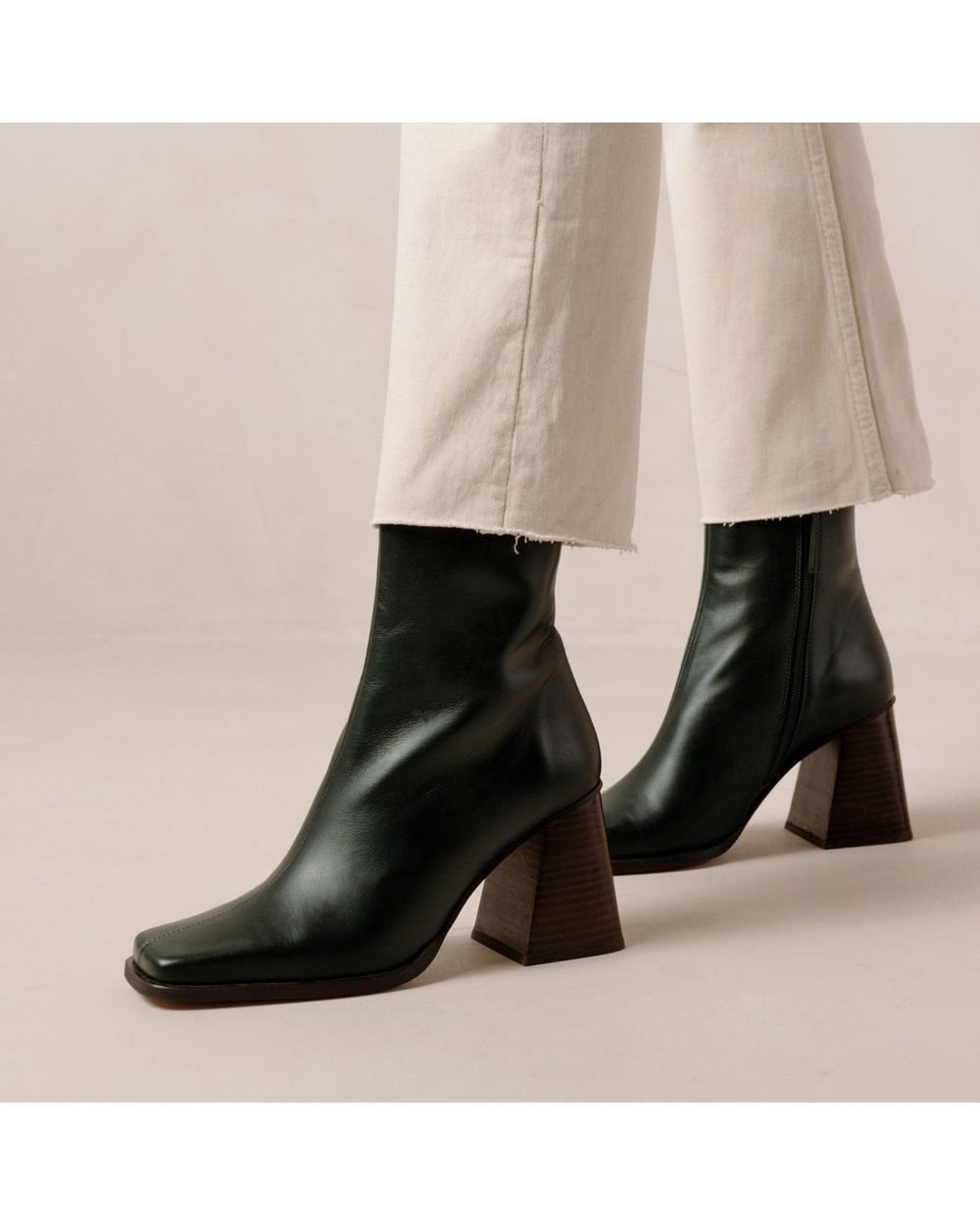 Bottines Alohas South pour Jade Green Femme | XVY-43973740