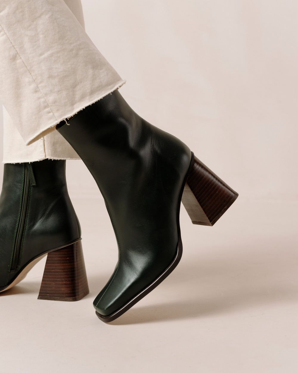 Bottines Alohas South pour Jade Green Femme | XVY-43973740