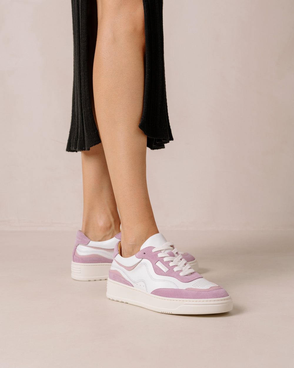 Sneakers Alohas TB87 pour Bright White Mauve Femme | SAI-65507211