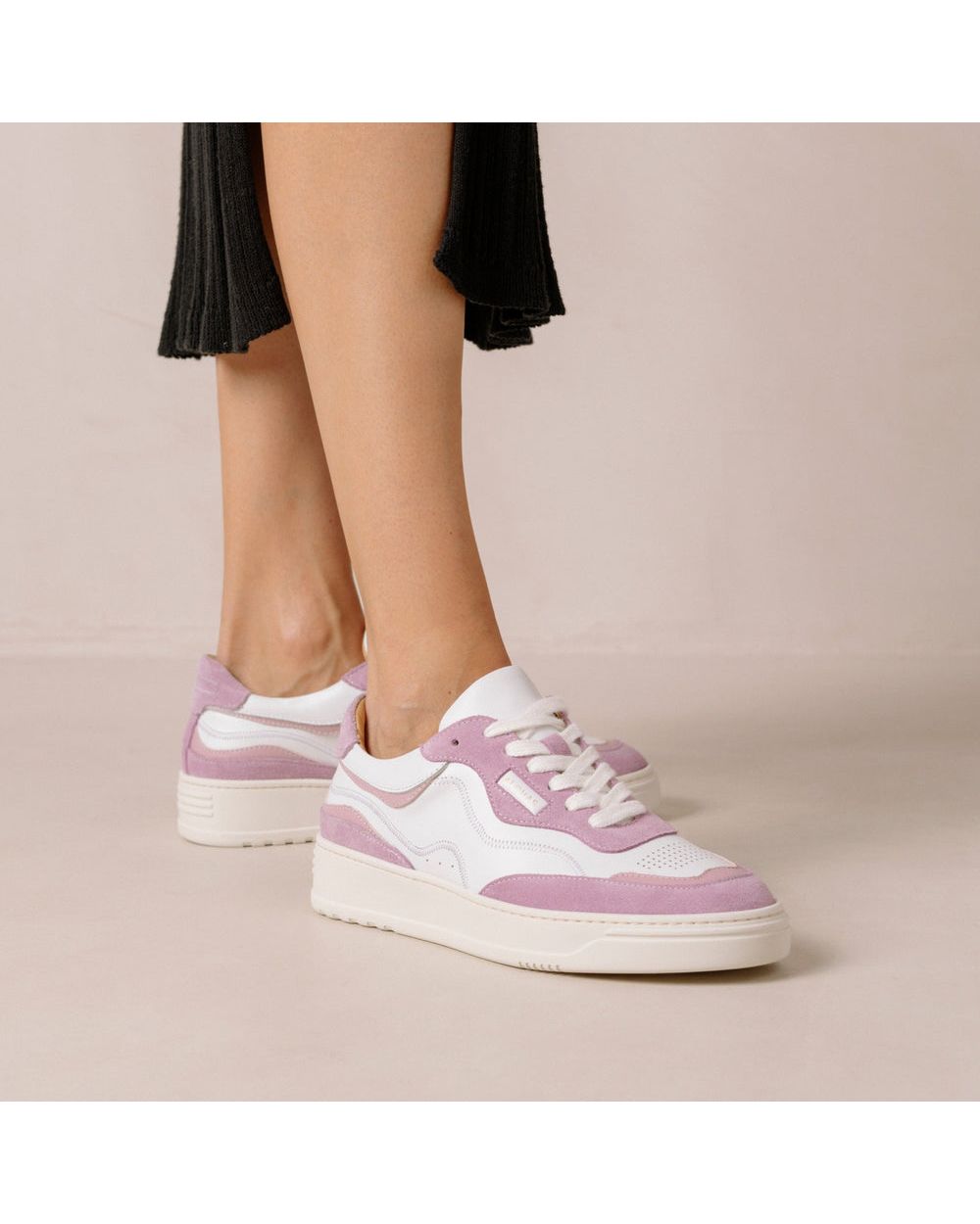 Sneakers Alohas TB87 pour Bright White Mauve Femme | SAI-65507211