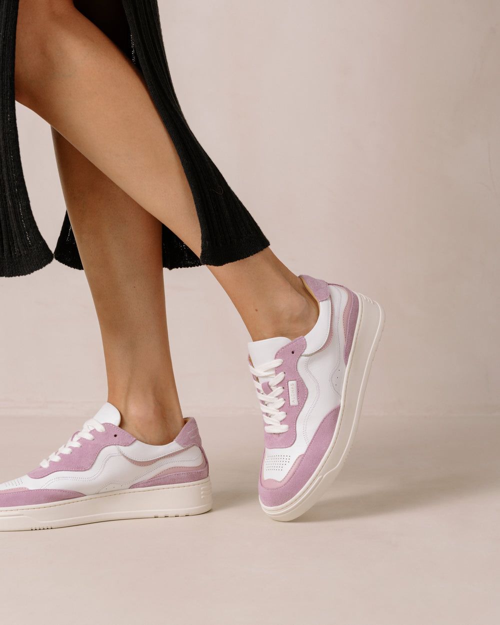 Sneakers Alohas TB87 pour Bright White Mauve Femme | SAI-65507211