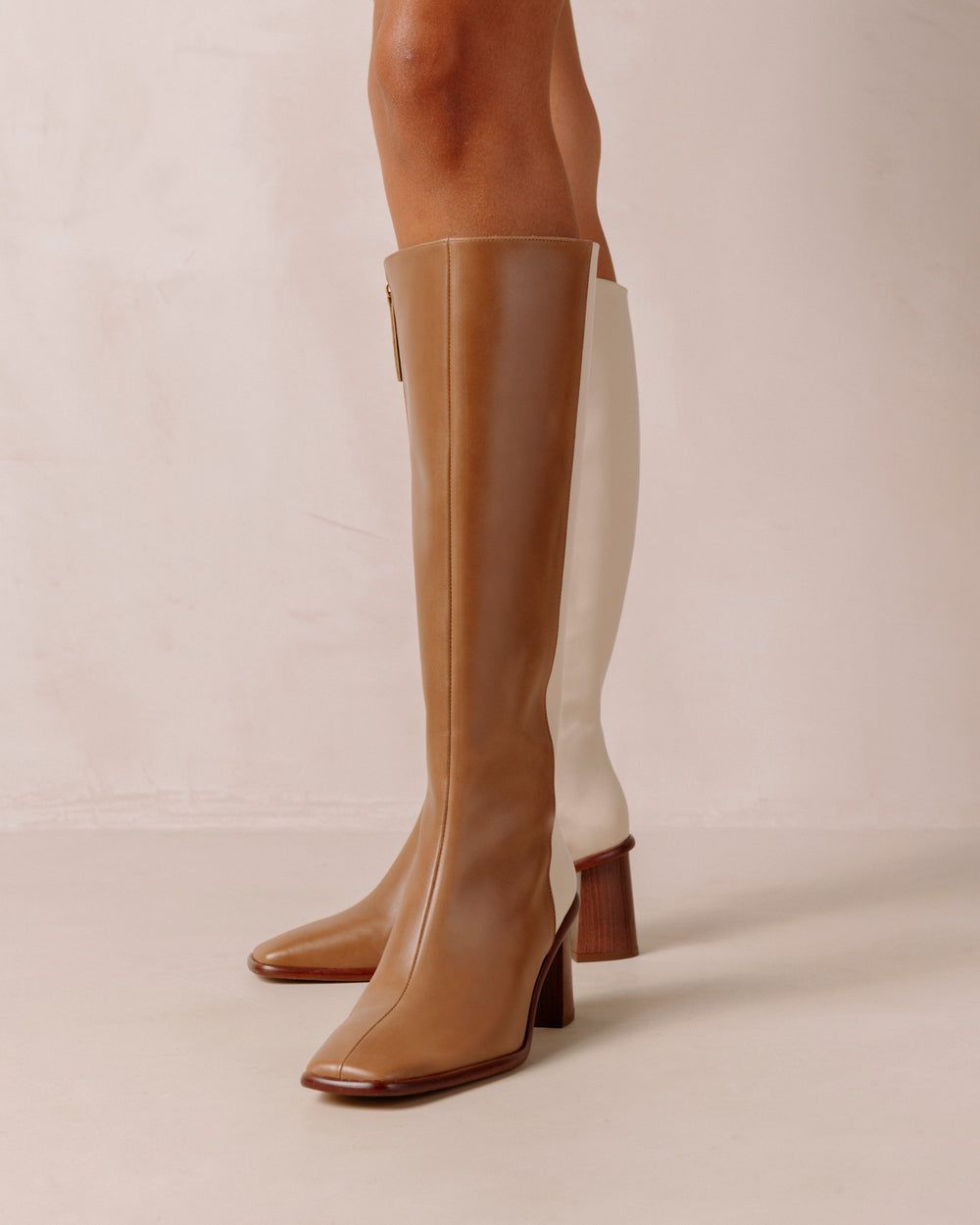 Bottes Alohas East pour Camel Cream Femme | YQO-01189133