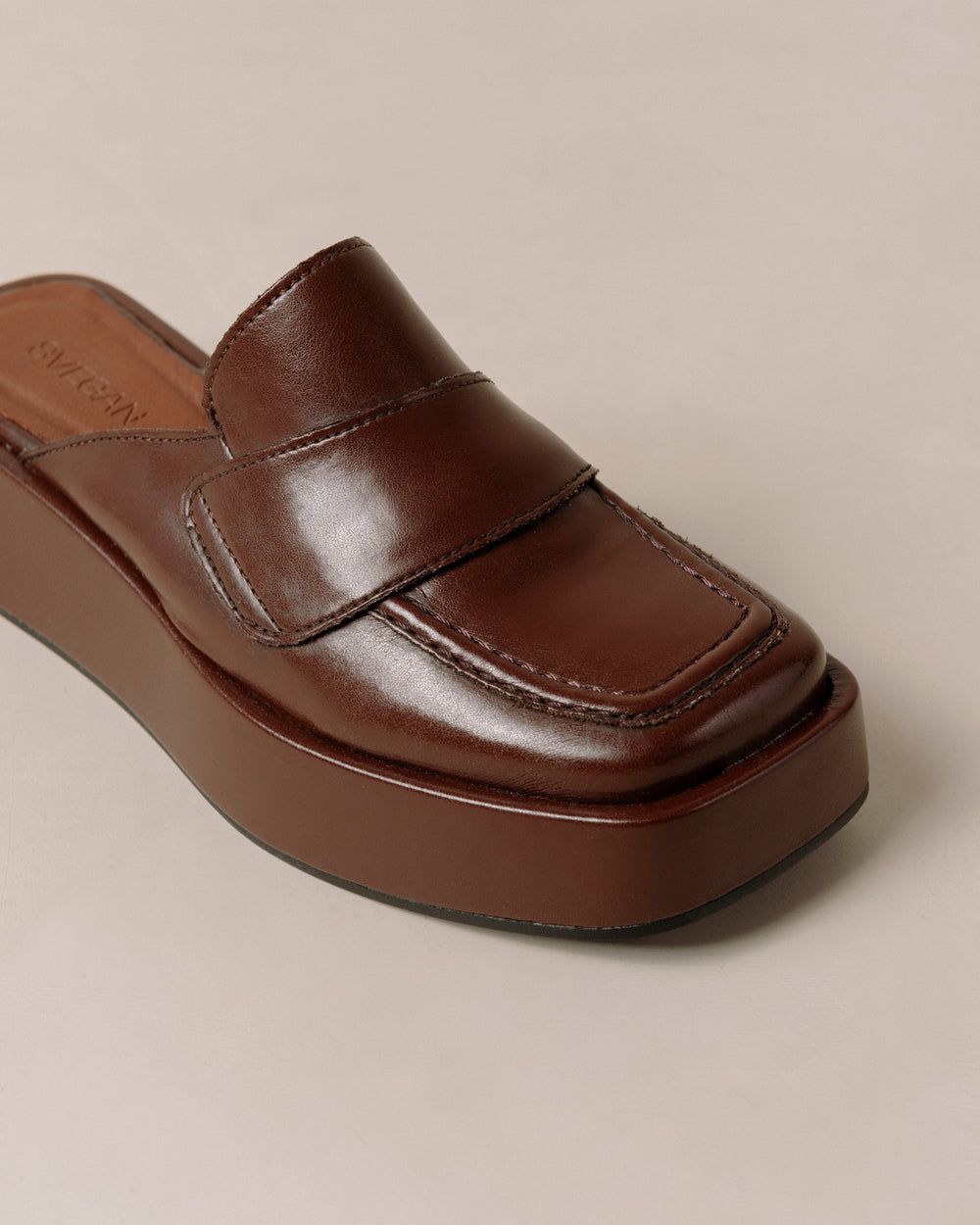 Mules Alohas Tempera pour Umber Brown Femme | OFQ-12157970