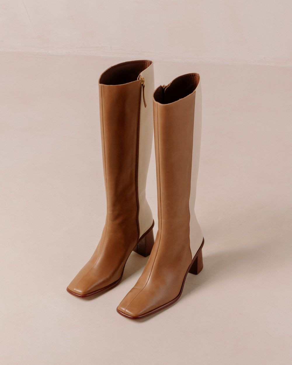 Bottes Alohas East pour Camel Cream Femme | YQO-01189133