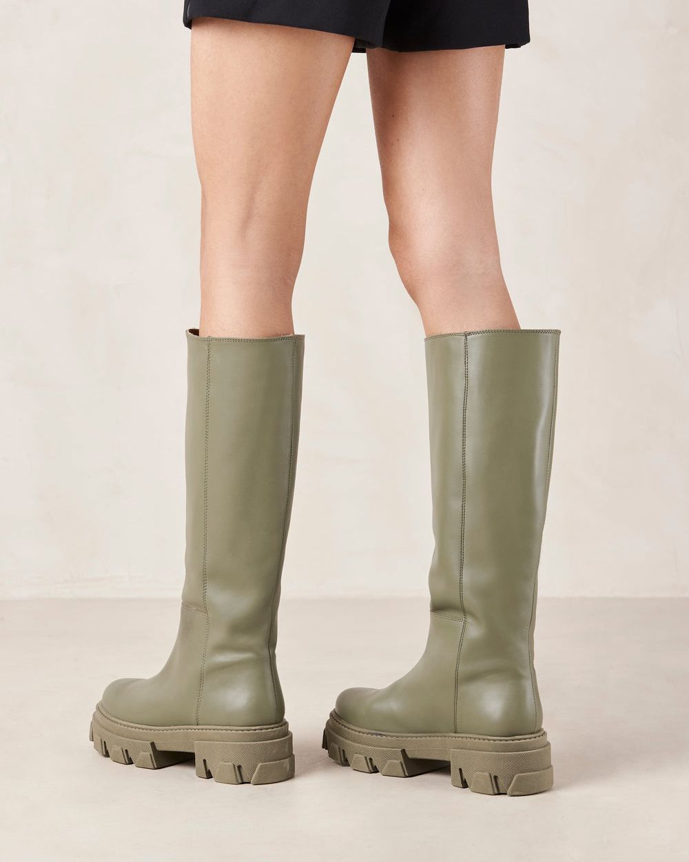 Bottes Alohas Katiuska pour Khaki Femme | LLZ-88417367