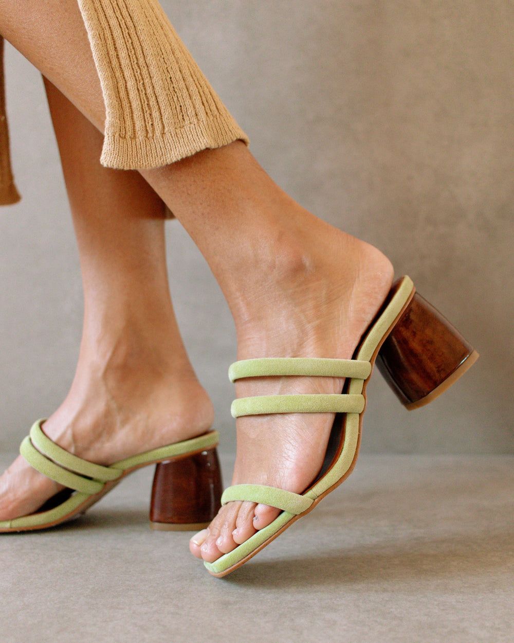 Mules Alohas Indiana pour Mint Femme | LJP-42998848