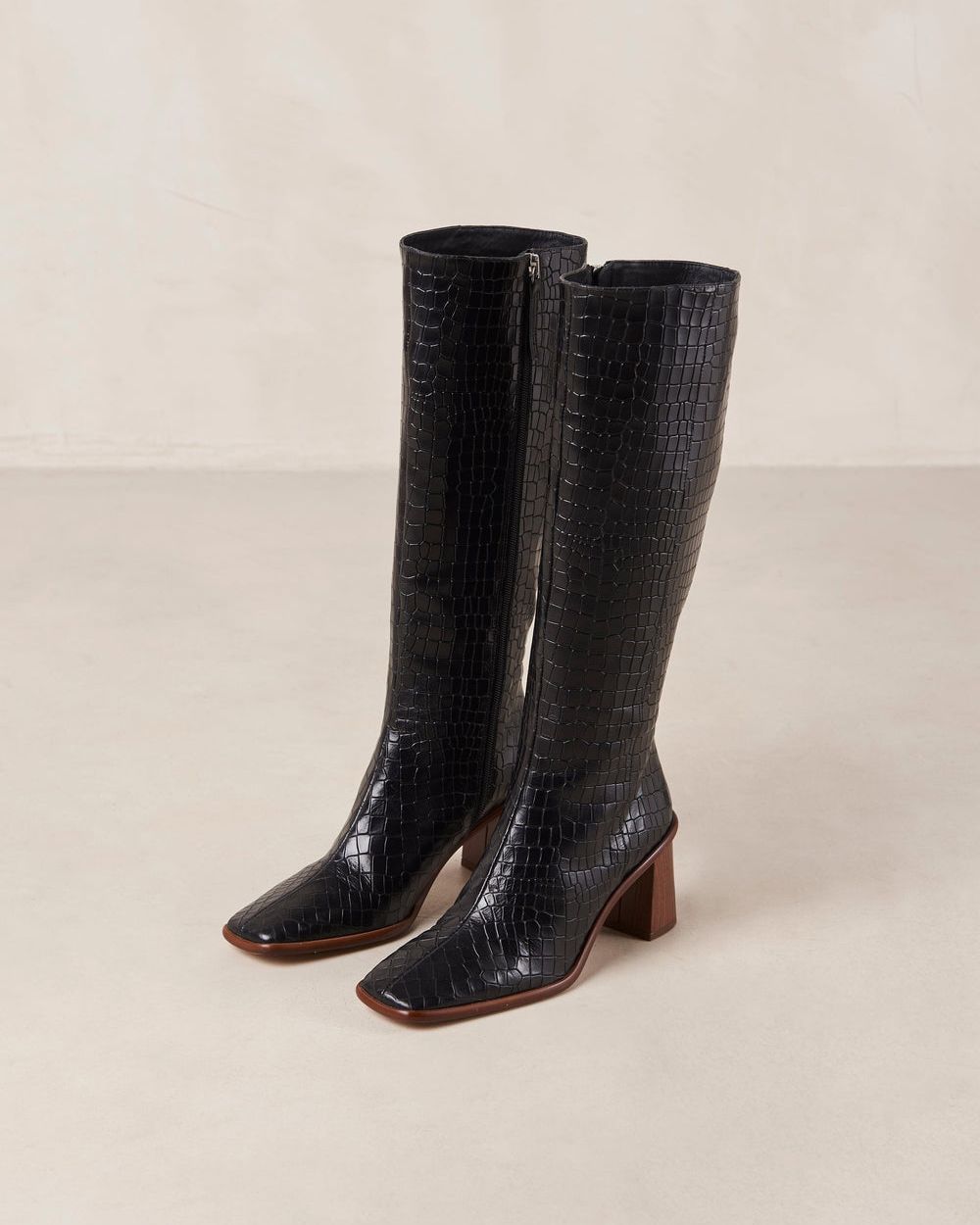 Bottes Alohas East Croco pour Black Femme | JWA-40087619