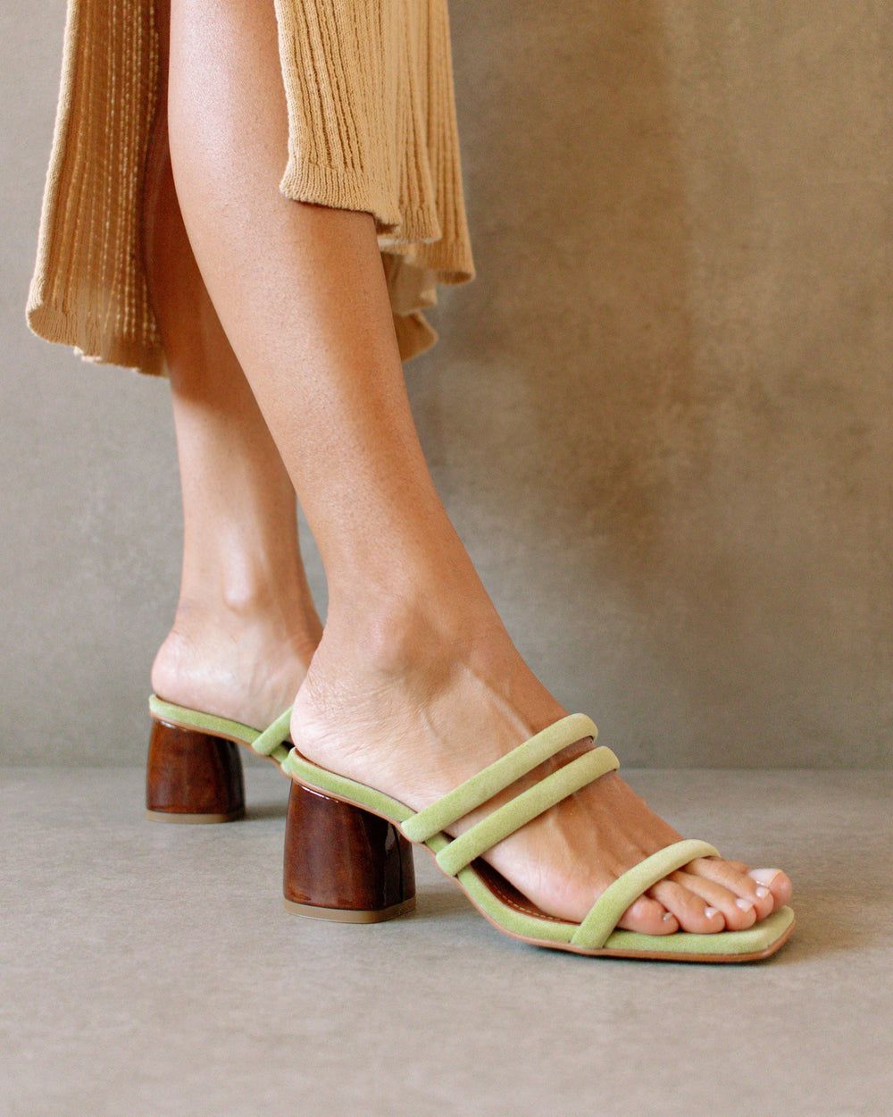 Mules Alohas Indiana pour Mint Femme | LJP-42998848