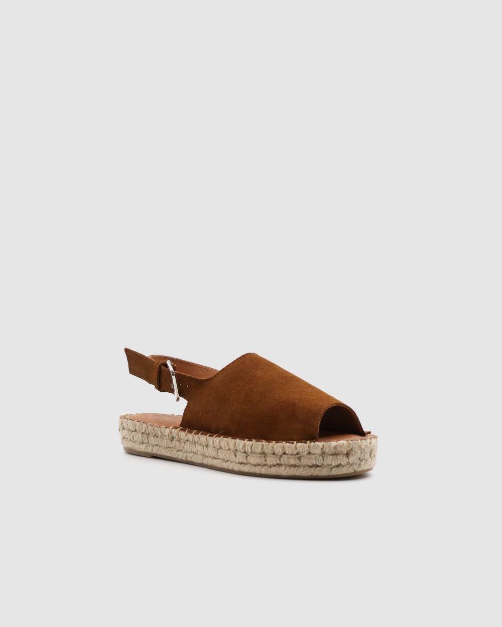 Espadrille Alohas Back Strap pour Camel Femme | AJU-81297305