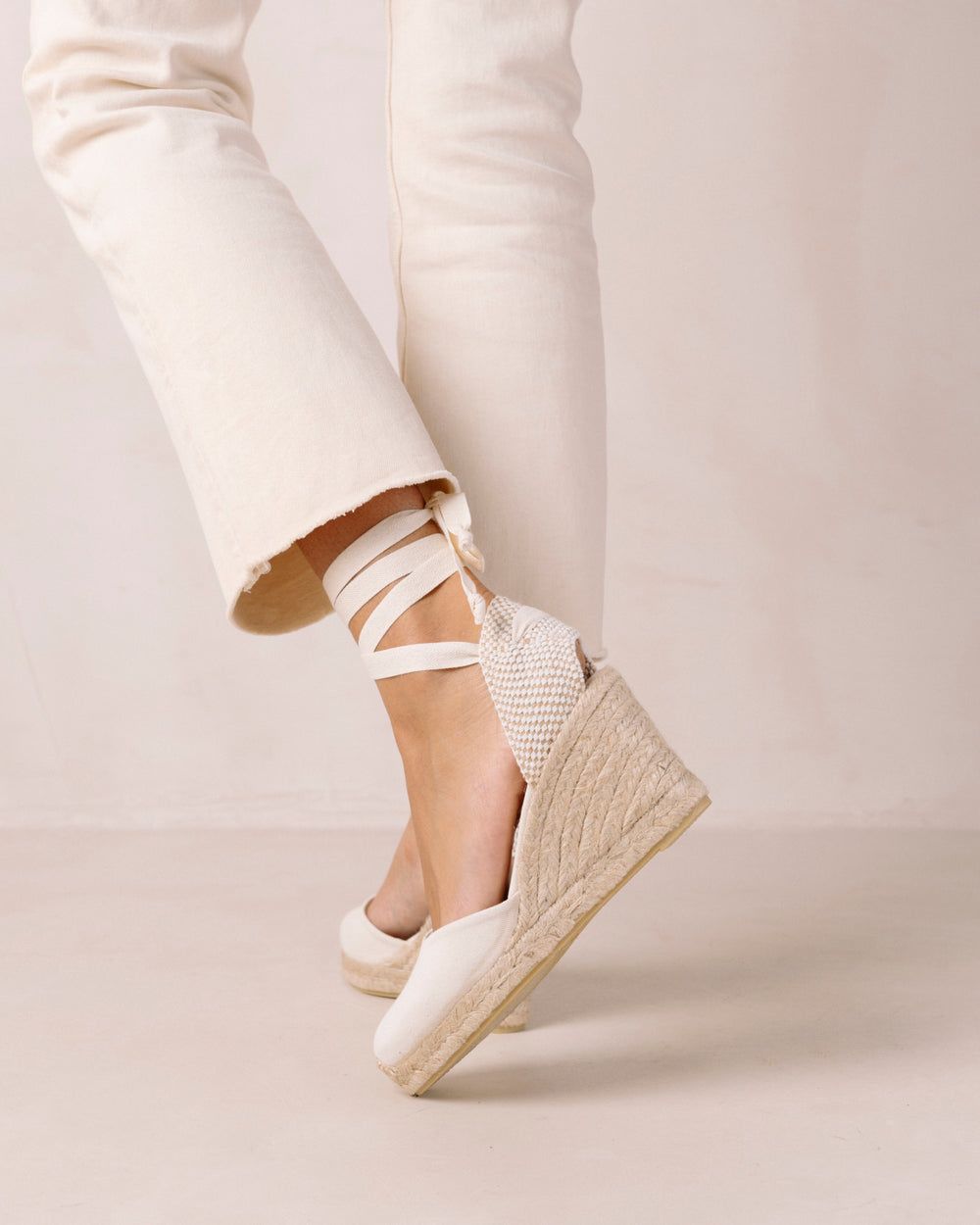 Espadrille Alohas Clara by Day pour Wheat Beige Femme | NIU-52096560