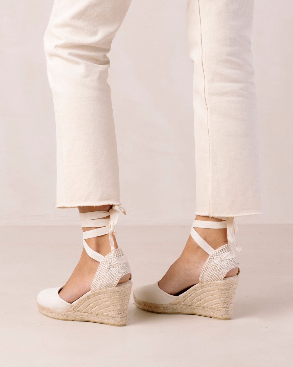 Espadrille Alohas Clara by Day pour Wheat Beige Femme | NIU-52096560