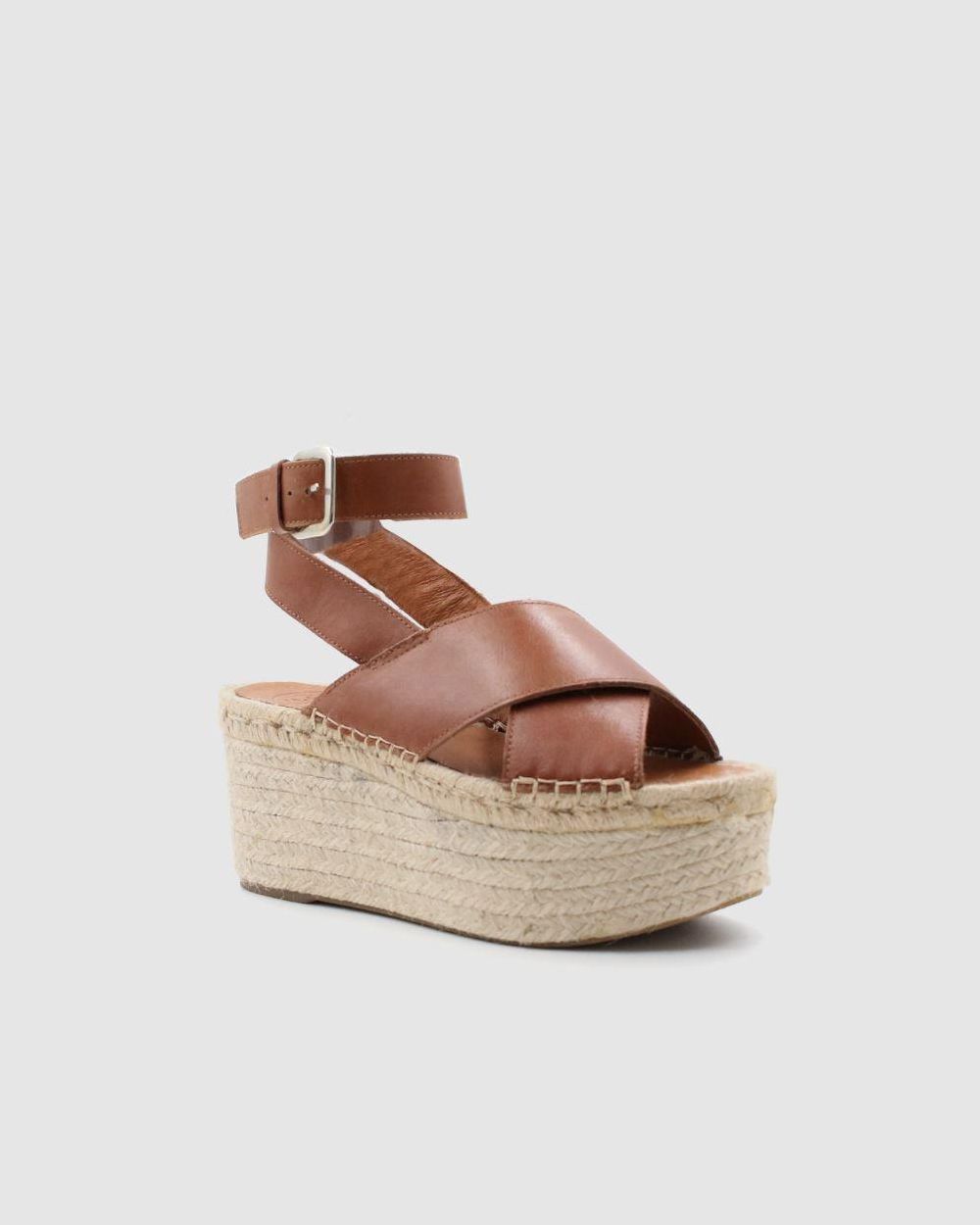 Espadrille Alohas Vegas pour Camel Femme | MPC-14312621