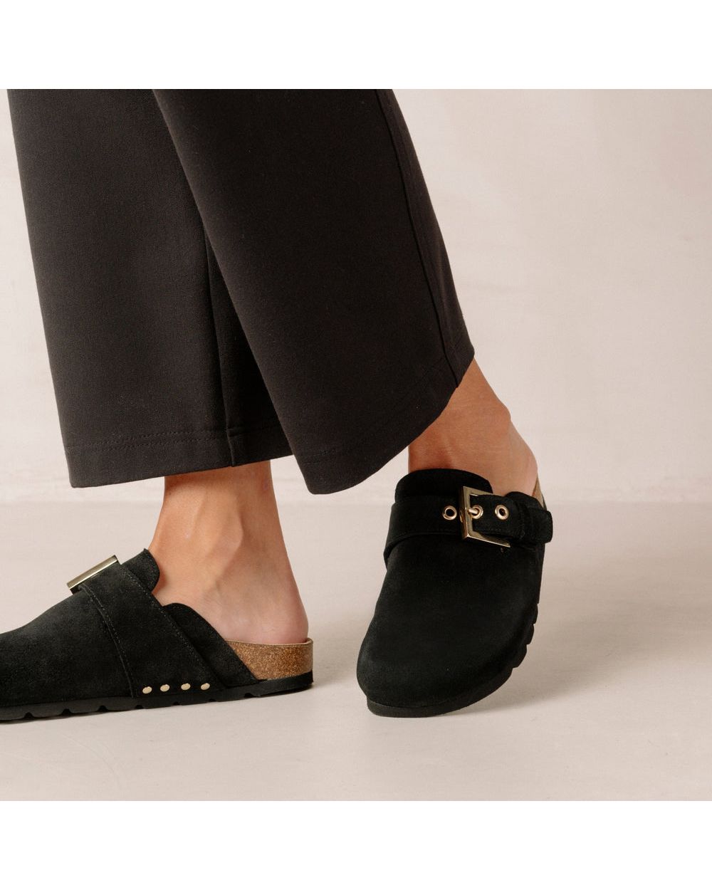 Chaussures Alohas Cozy pour Black Femme | CFC-52699697