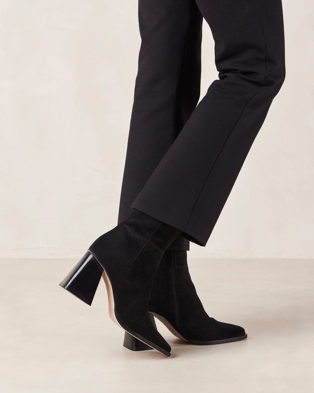 Bottines Alohas South pour Black Femme | FTL-97110468