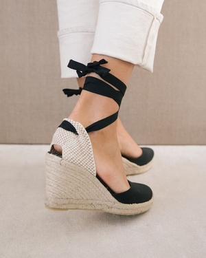 Espadrille Alohas Clara by Day pour Black Femme | XJP-78983356