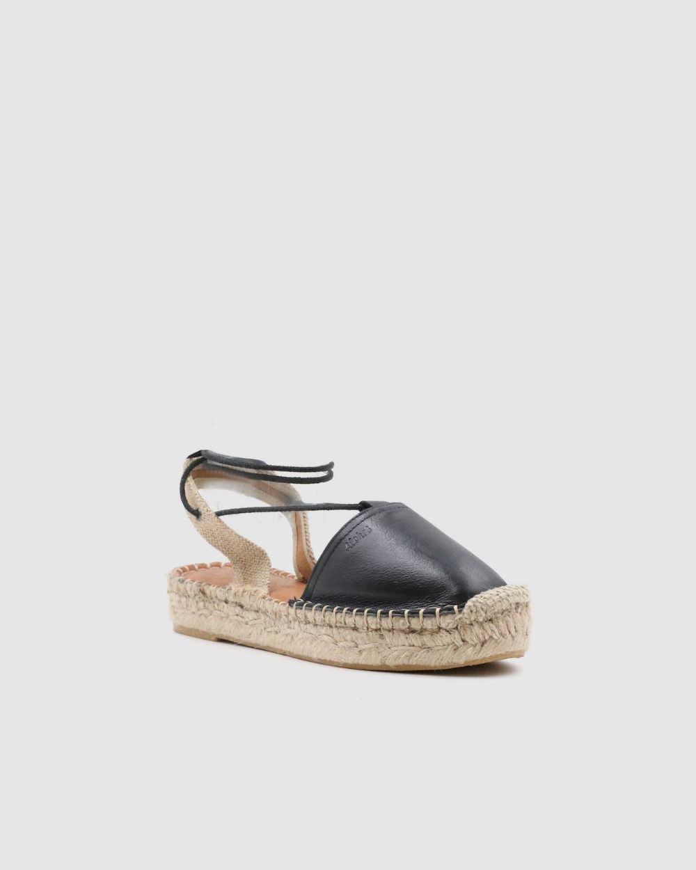 Espadrille Alohas Cristinas pour Black Femme | HXL-97849439