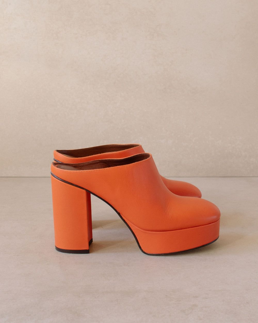 Mules Alohas Clock Out pour Pomelo Orange Femme | AFK-00330635