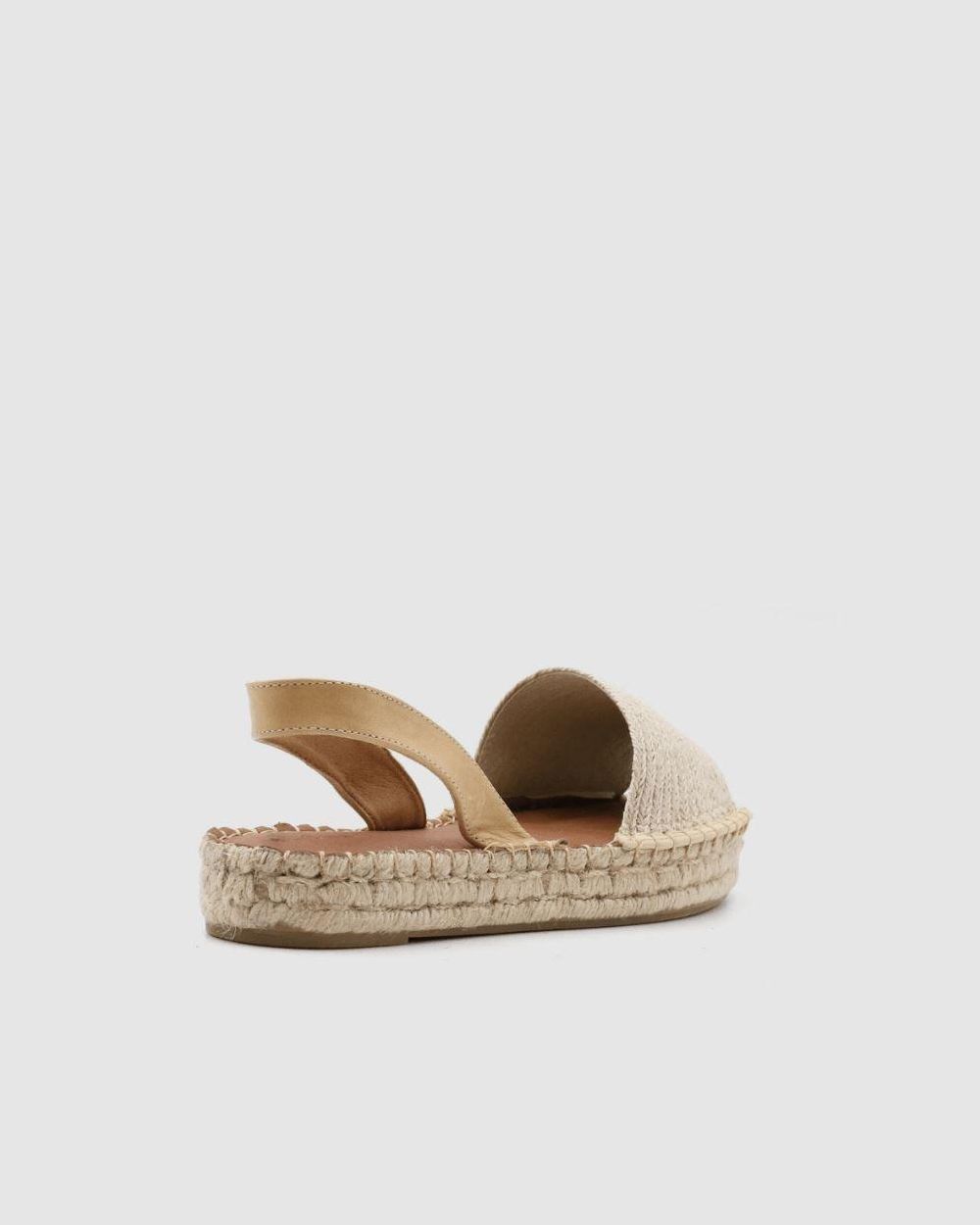 Espadrille Alohas Ibizas Platform Raffia pour Natural Femme | EGS-15864630