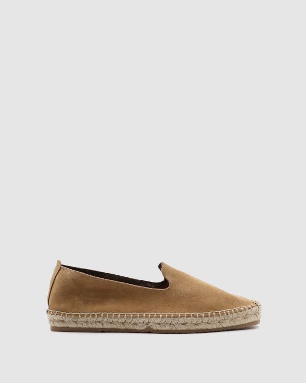 Espadrille Alohas Apoint pour Suede Sand Femme | KAE-91961331