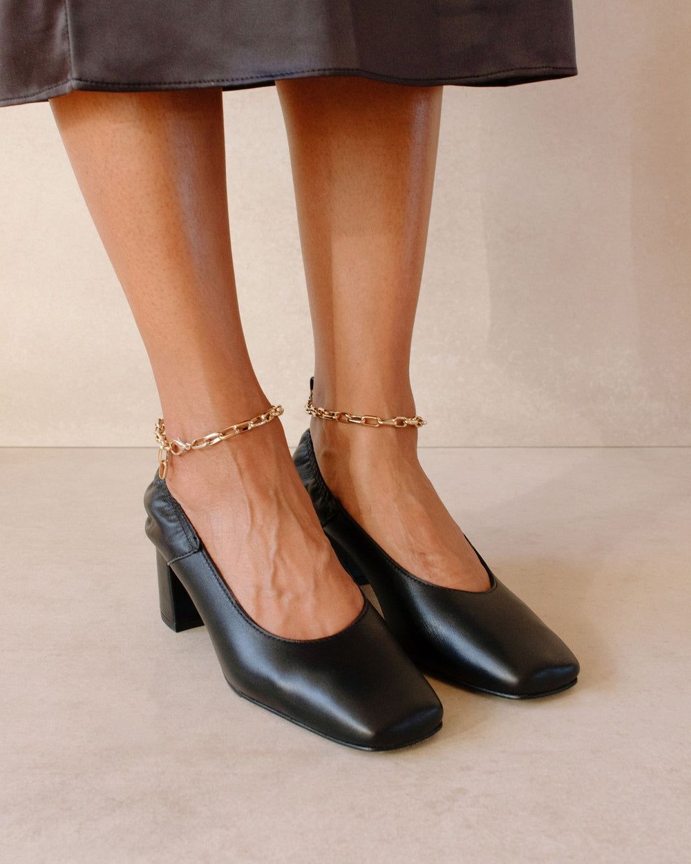 Chaussures Alohas Agent Anklet pour Black Femme | UWI-13954266