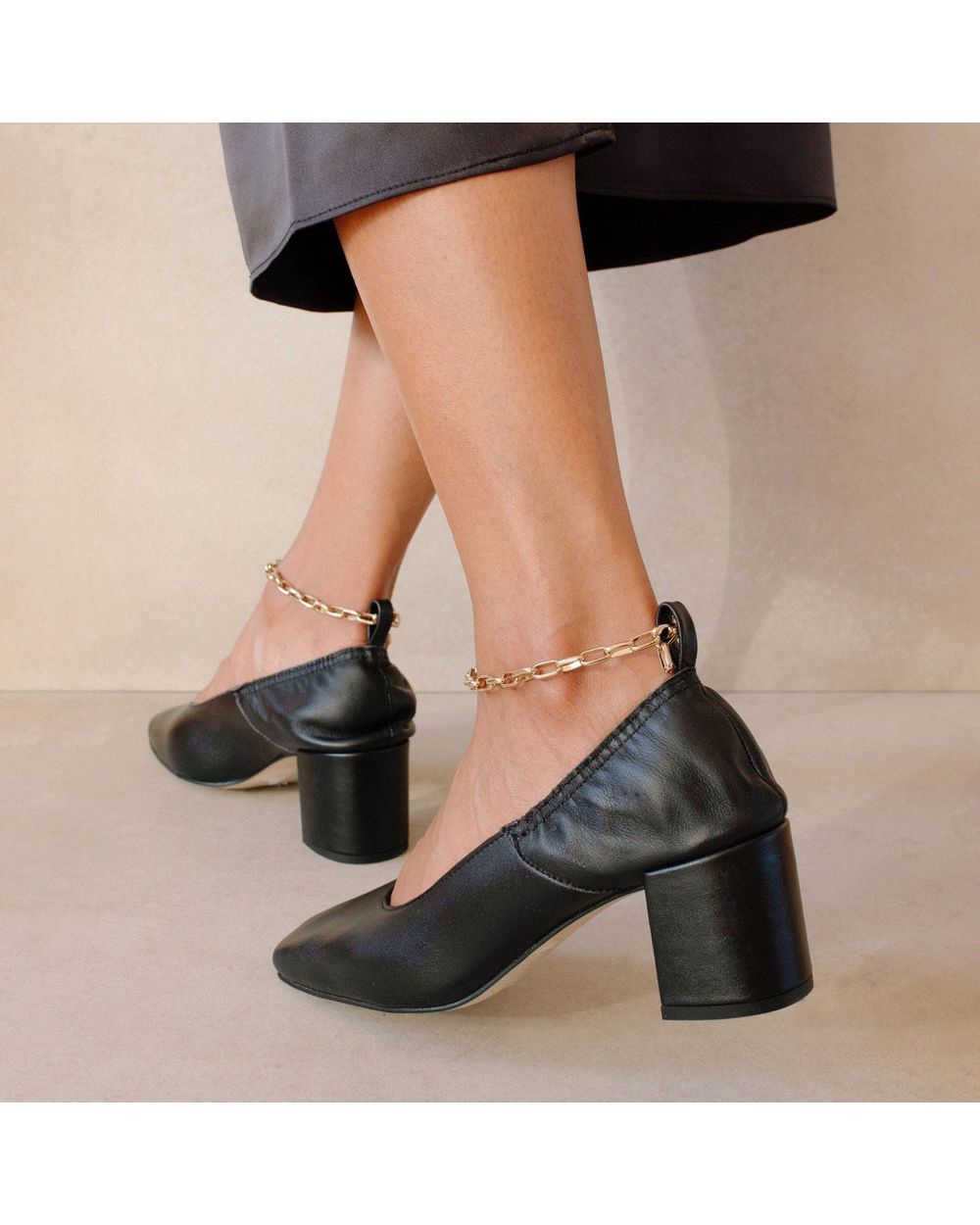 Chaussures Alohas Agent Anklet pour Black Femme | UWI-13954266