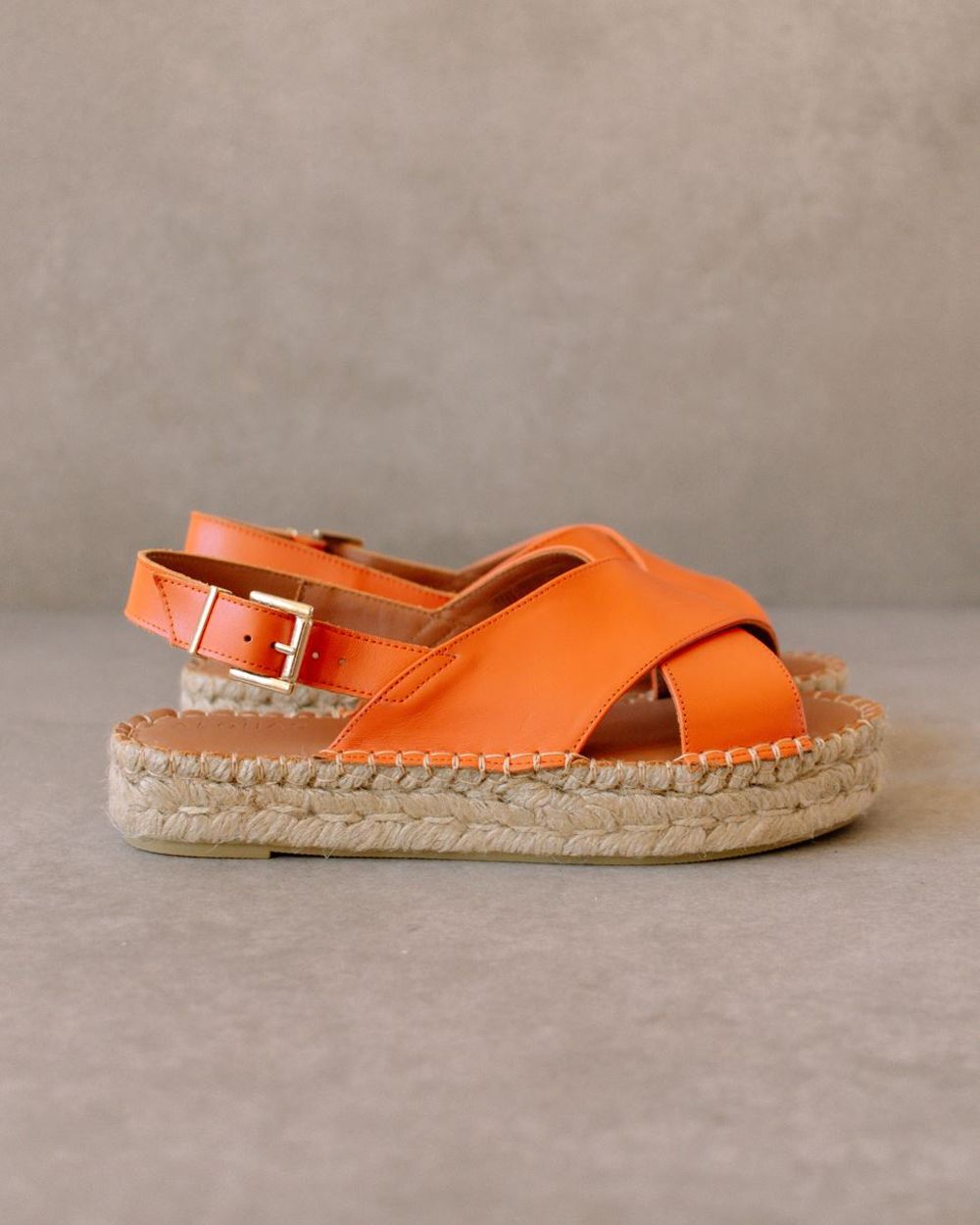 Espadrille Alohas Crossed pour Pomelo Orange Femme | SRI-50966649