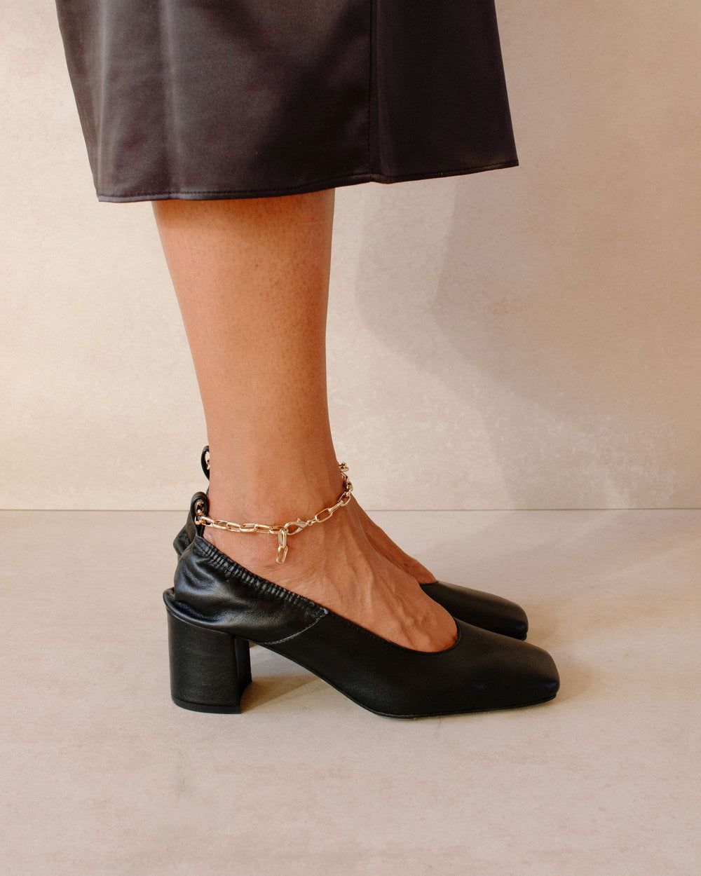 Chaussures Alohas Agent Anklet pour Black Femme | UWI-13954266