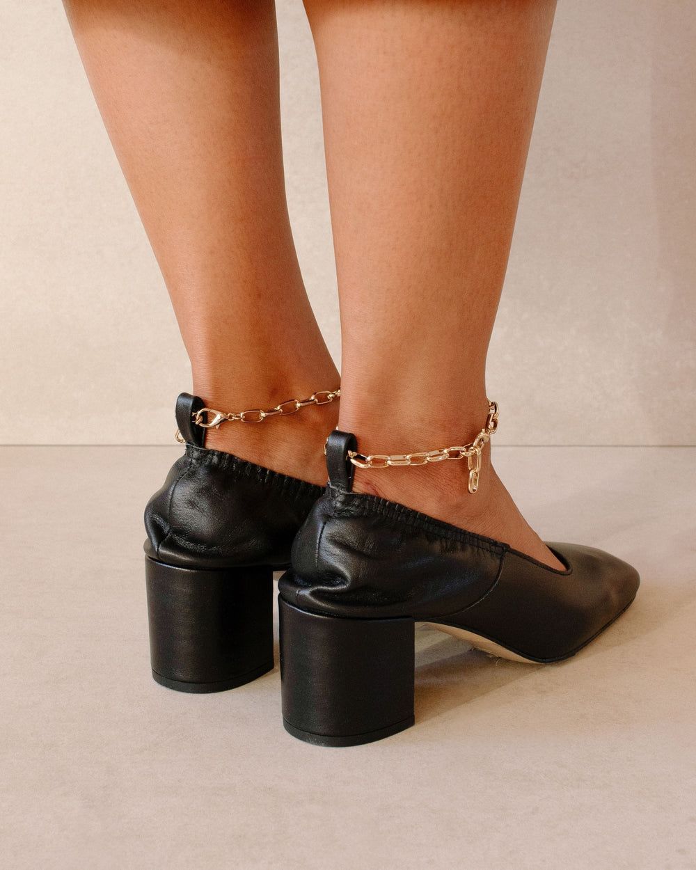 Chaussures Alohas Agent Anklet pour Black Femme | UWI-13954266