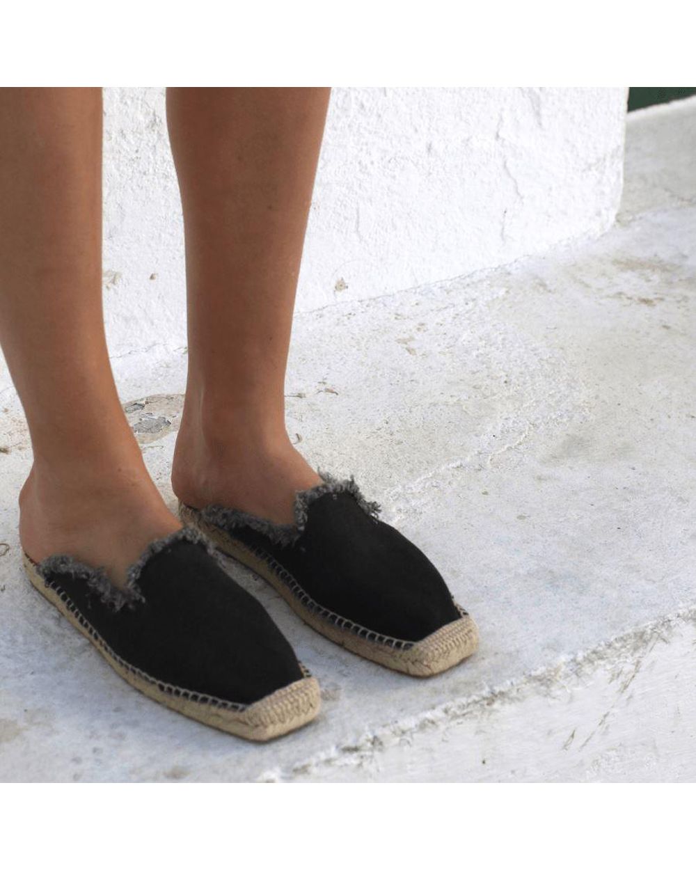 Espadrille Alohas Buba pour Black Femme | VQR-75019603