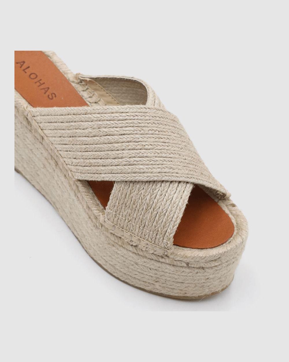 Espadrille Alohas Bali Natural pour Natural Femme | GHL-47530948