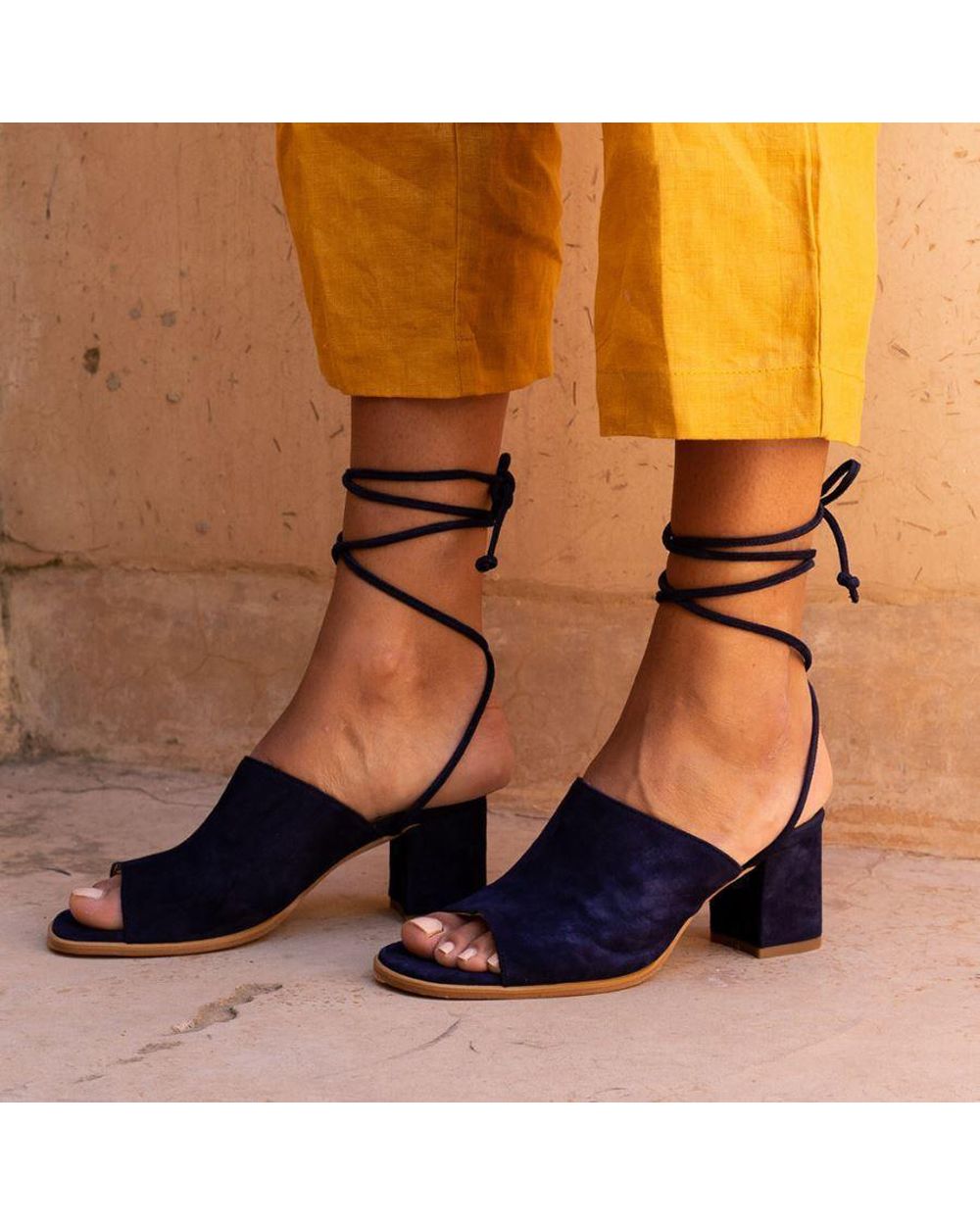 Mules Alohas Jolie pour Navy Femme | HCD-00486476