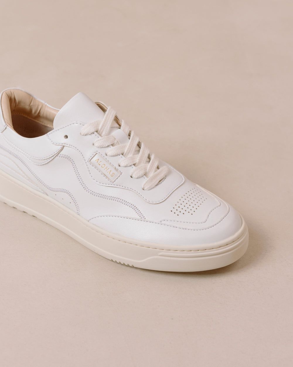 Sneakers Alohas TB87 Apple pour Bright White Femme | NIF-93278054