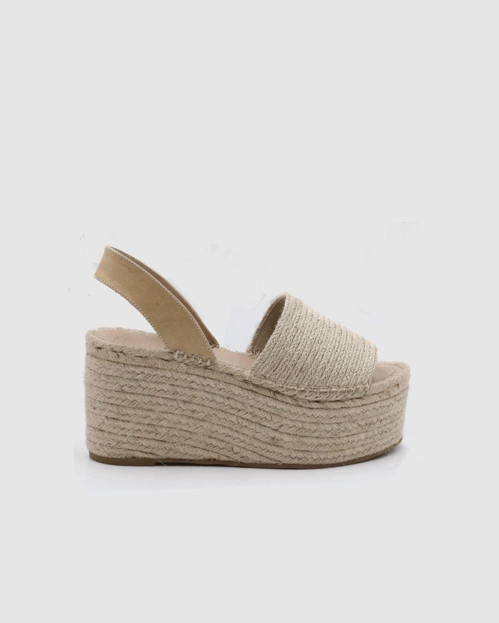 Espadrille Alohas Ibizas XL Raffia pour Natural Femme | ZXD-97363896