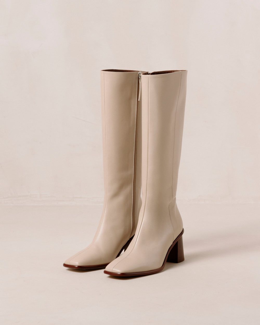 Bottes Alohas East pour Stone Beige Femme | TLC-08493711