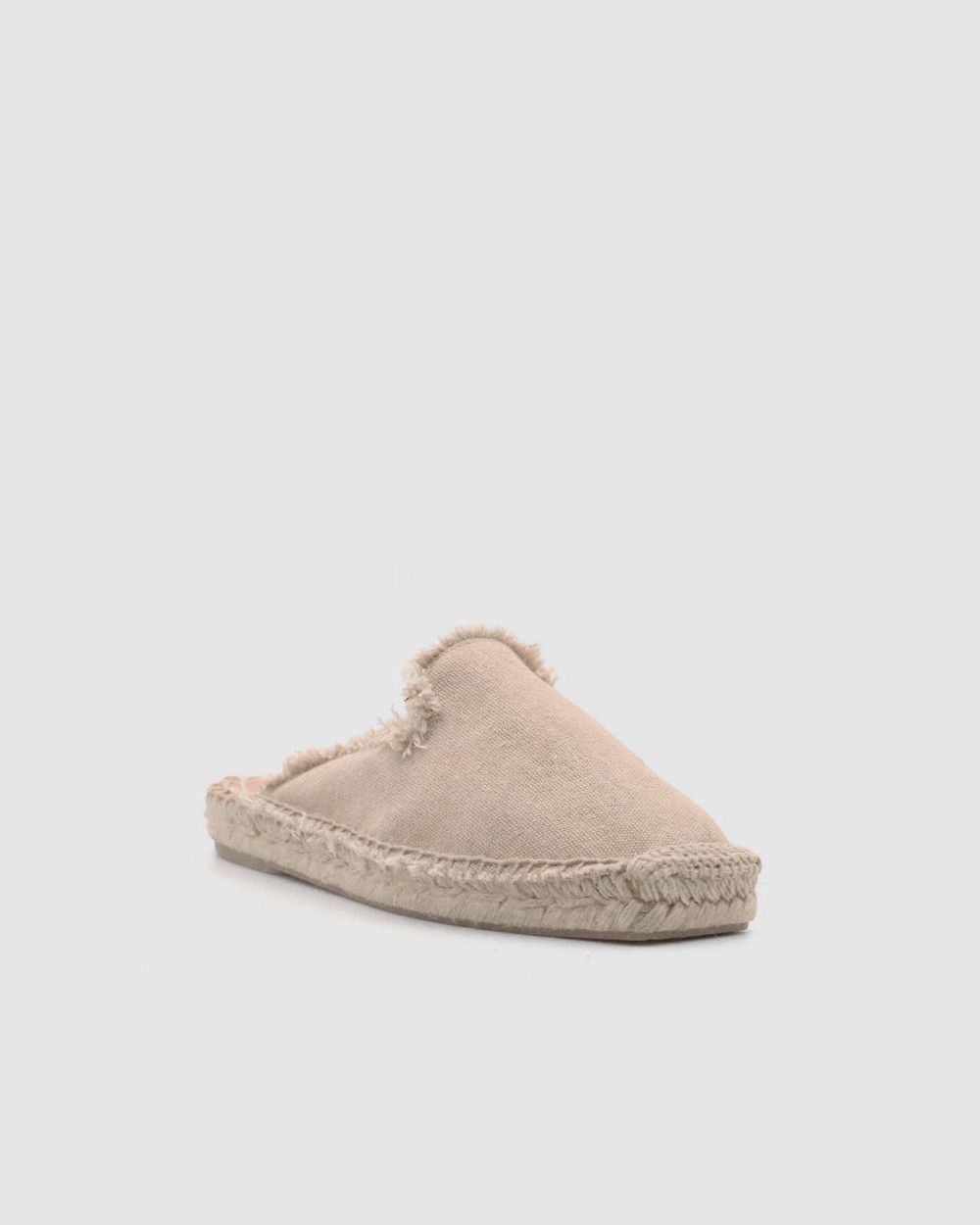 Mules Alohas Buba pour Beige Femme | XUL-09079506