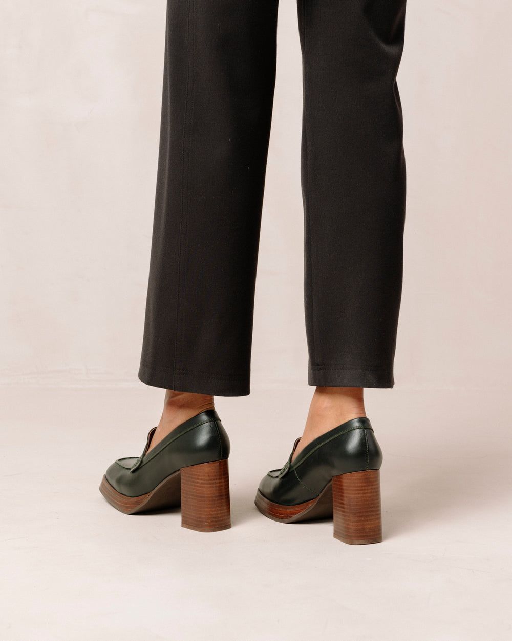 Loafers Alohas Busy pour Jade Green Femme | REG-88389743