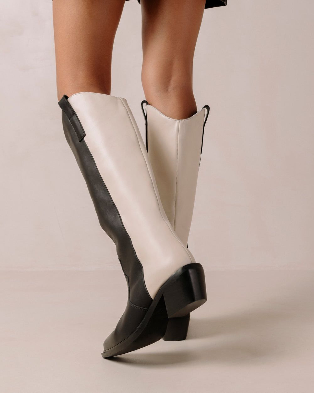 Bottes Alohas Mount pour Black Cream Femme | ZQP-89629534