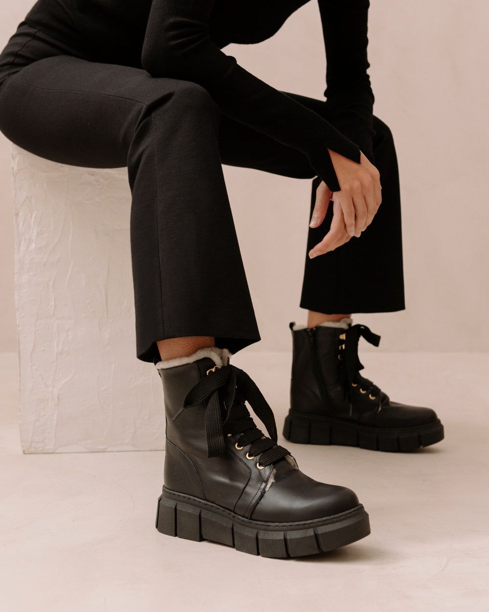 Bottes Alohas Can Can pour Black Femme | ORQ-42815926