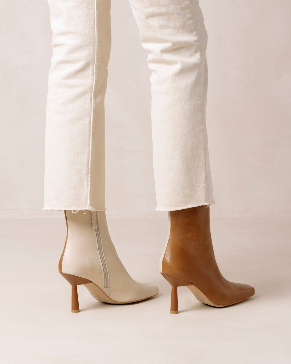 Bottines Alohas Frappé pour Camel Cream Femme | SNW-07066947