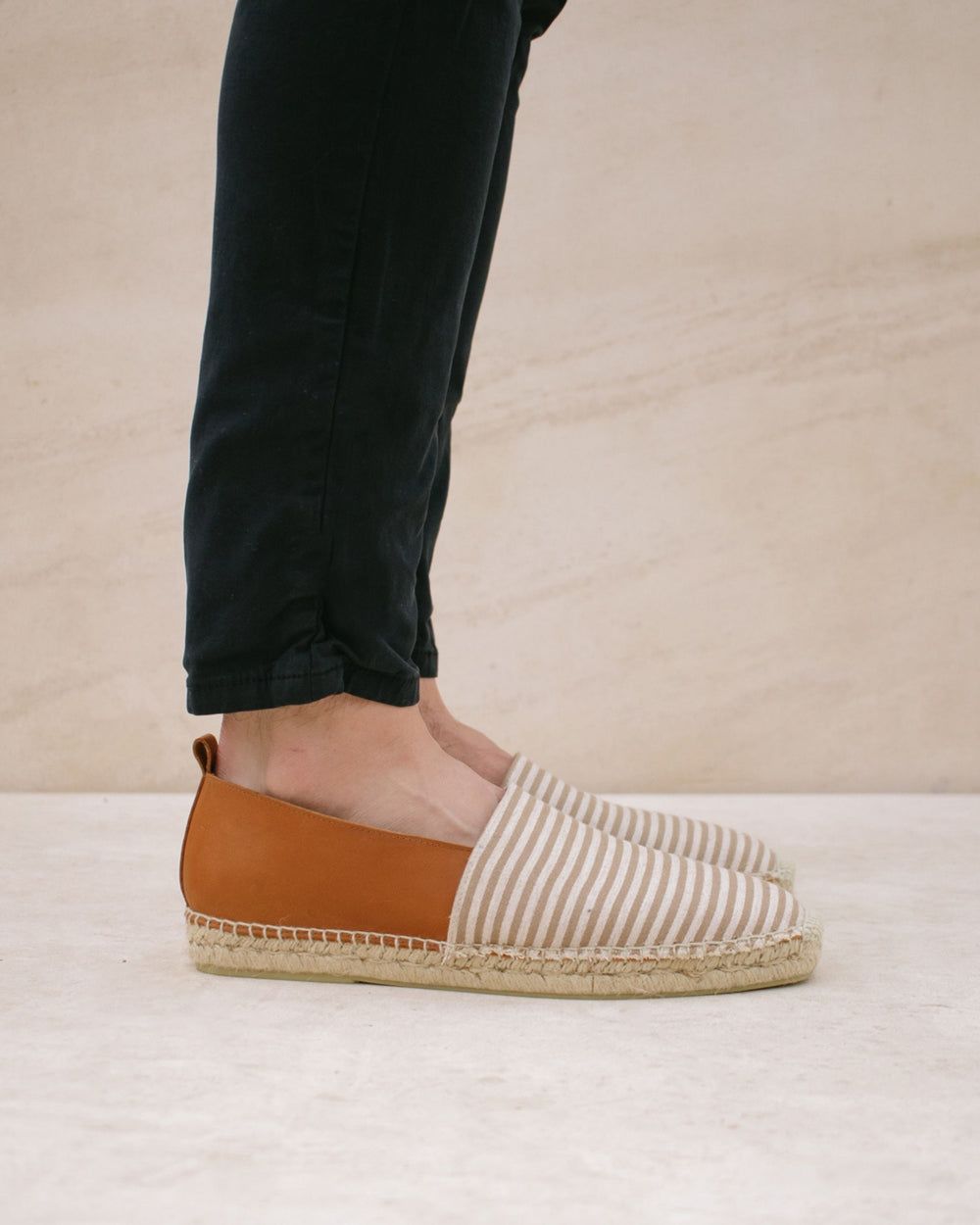 Espadrille Alohas Naval pour Tan Femme | GSG-38179447