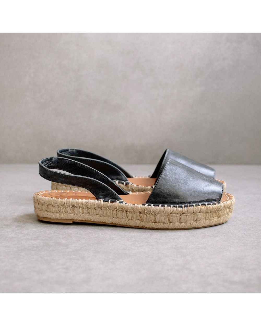 Espadrille Alohas Ibizas pour Black Femme | TOC-61453800